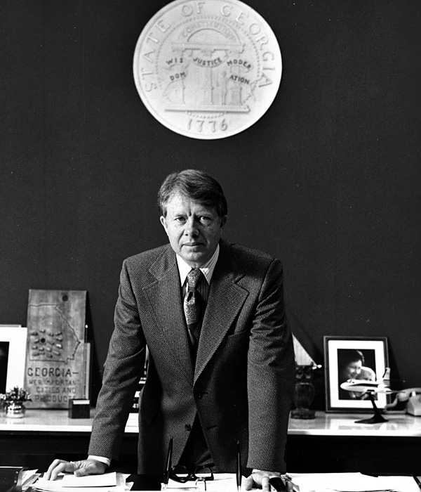 Jimmy Carter as governor in 1971.