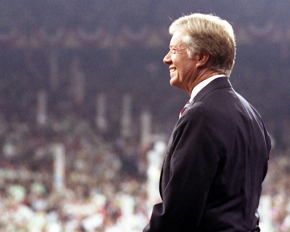  Jimmy Carter at the Democratic National Convention.