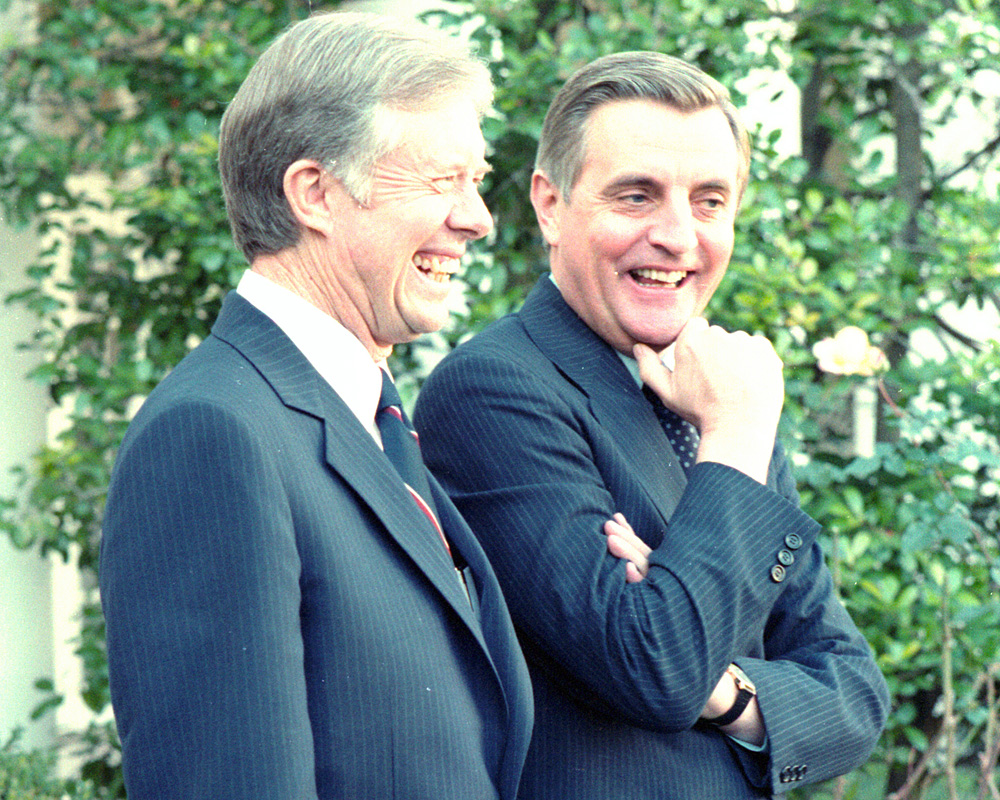 President Carter and Walter Mondale.