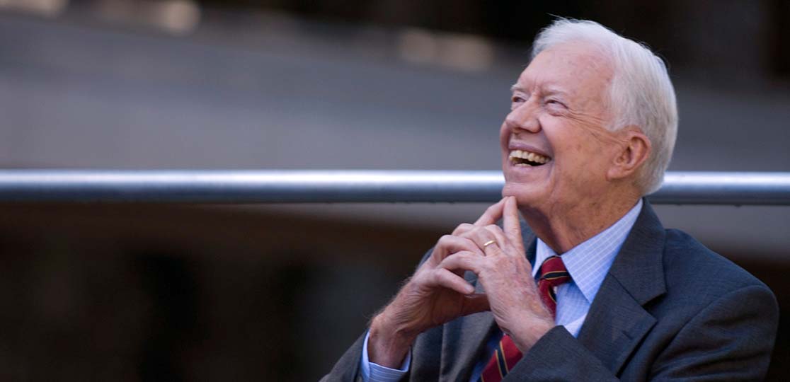 Jimmy Carter enjoys his 85th birthday celebration